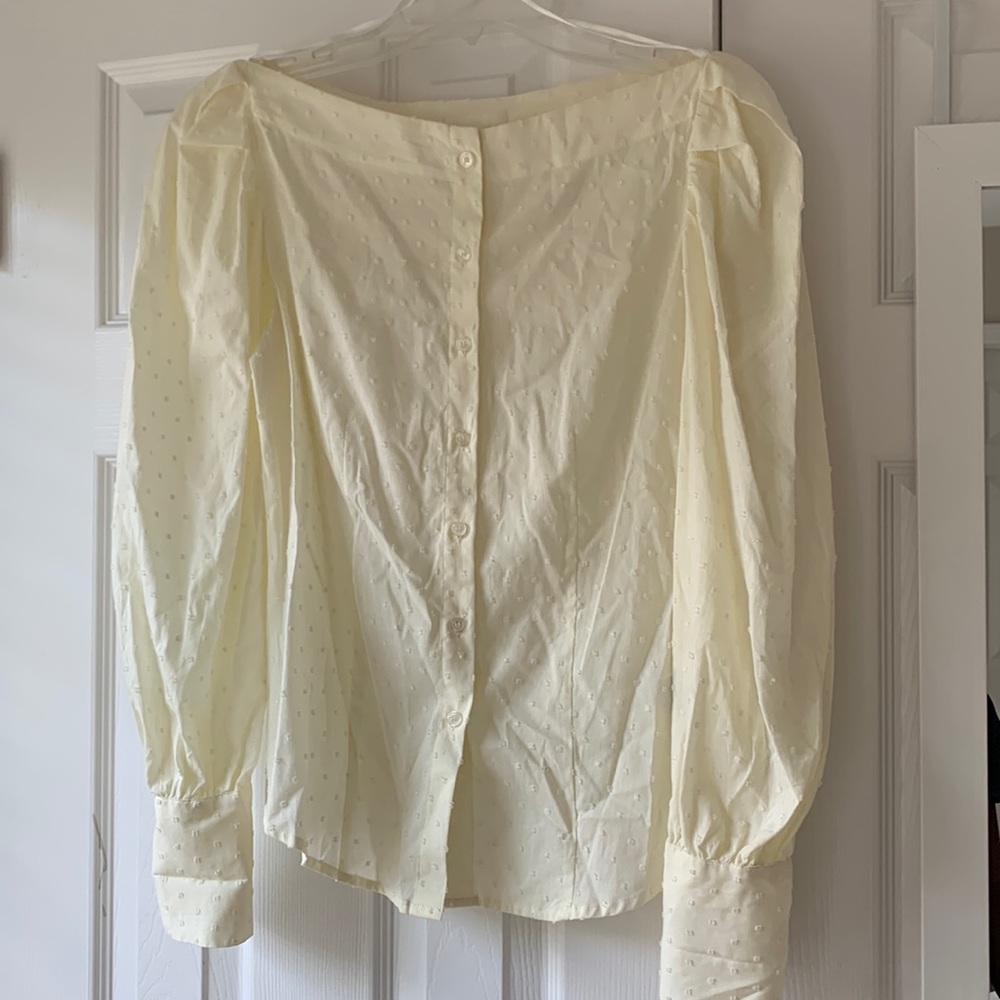H&M Long Sleeved Button-down Blouse
